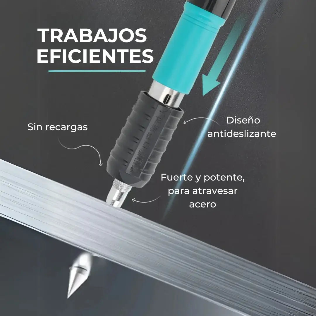 Progrip® Pistola Profesional de Remaches y Clavos
